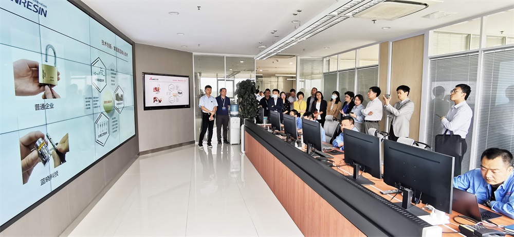 國務院發展研究中心領導蒞臨藍曉科技調研