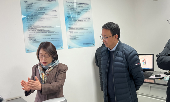 陜西監管局領導一行蒞臨高陵藍曉產業園調研指導 陜西監管局領導一行蒞臨高陵藍曉產業園調研指導